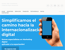 Tablet Screenshot of consultoresmarketing.com